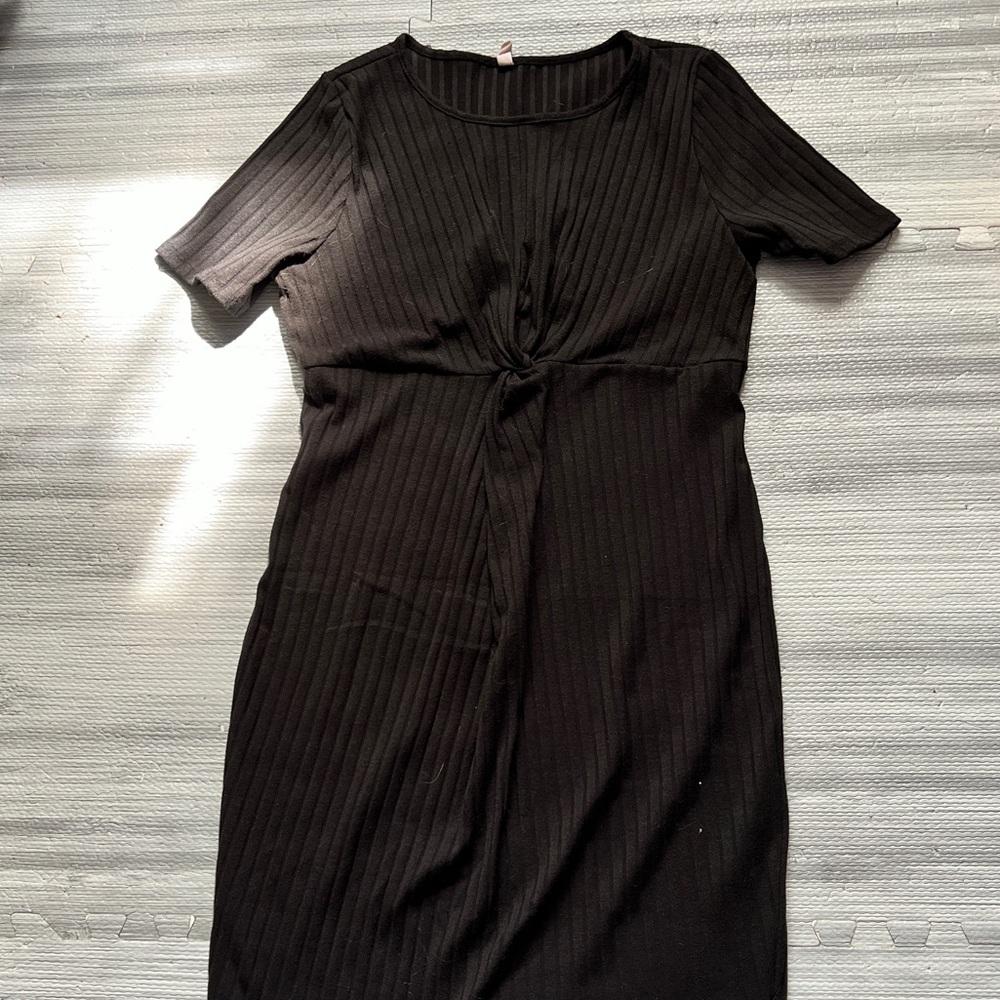 Short Sleeve PinkBlush maternity dress